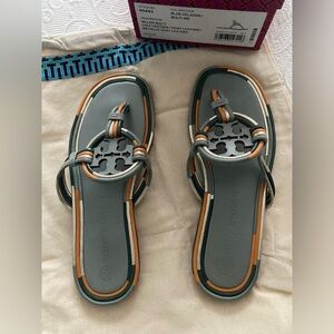Tory Burch "Miller Multi" metallic size 7